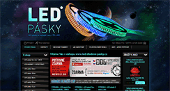 Desktop Screenshot of led-diodove-pasky.cz